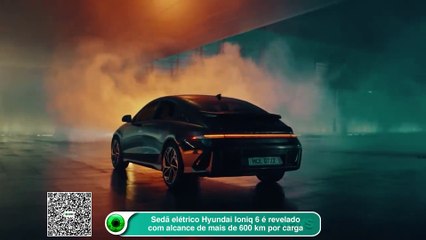 Hyundai Ioniq 6 é revelado com alcance de mais de 600 km por carga
