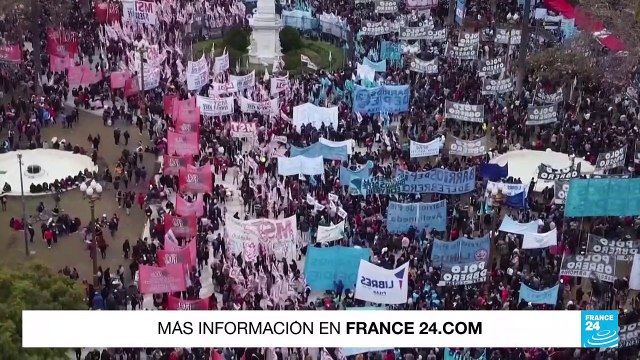 Argentina: protestas contra el Gobierno por la inflación y los altos costos de vida