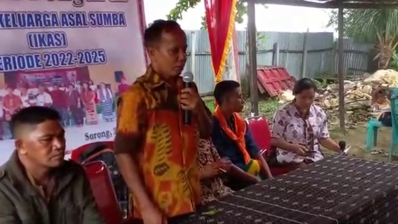 Raker Perdana IKAS Sumba-NTT di Kota Sorong, PB