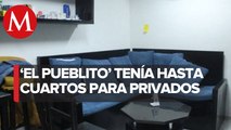 Destruyen 104 locales privados en el Penal de San Miguel, Puebla