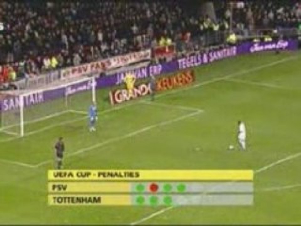PSV - Tottenham Hotspur Penalty-serie