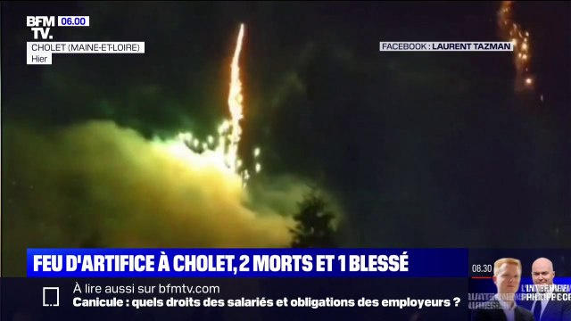 Feu d'artifice du 14-Juillet: un garçon de 7 ans et sa sœur tués après un incident de tir à Cholet