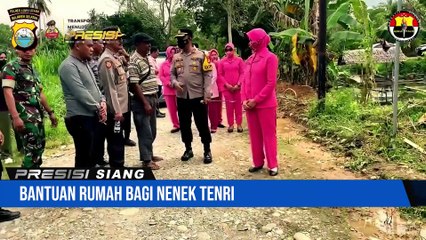 Bantuan Rumah Bagi Nenek Tenri Dari Kapolres Luwu Utara