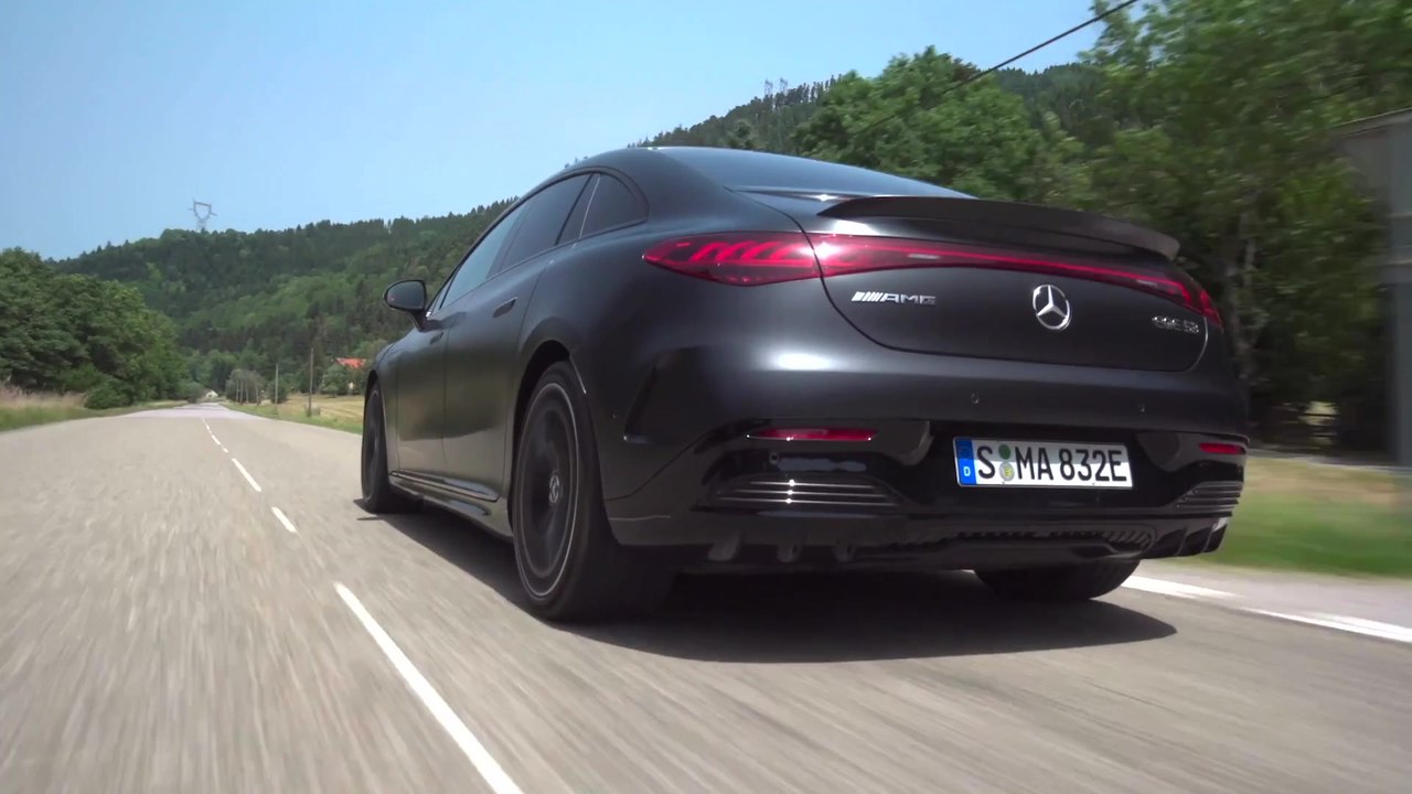 Der neue Mercedes-AMG EQS 53 4MATIC+ - Neue Batteriegeneration mit einer Kapazität von 90,6 kWh