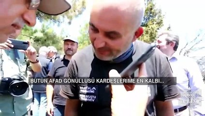 Cumhurbaşkanı Erdoğan'dan, Datça'daki ekiplere geçmiş olsun mesajı