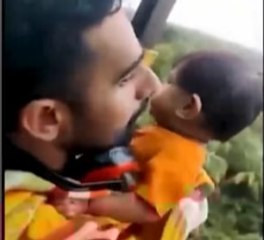 India Rain updates: Indian Coast Guard rescues a child in Navsari, Gujarat | ABP News