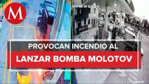 Lanzan bomba molotov en una gasolinera en Uruapan, Michoacán