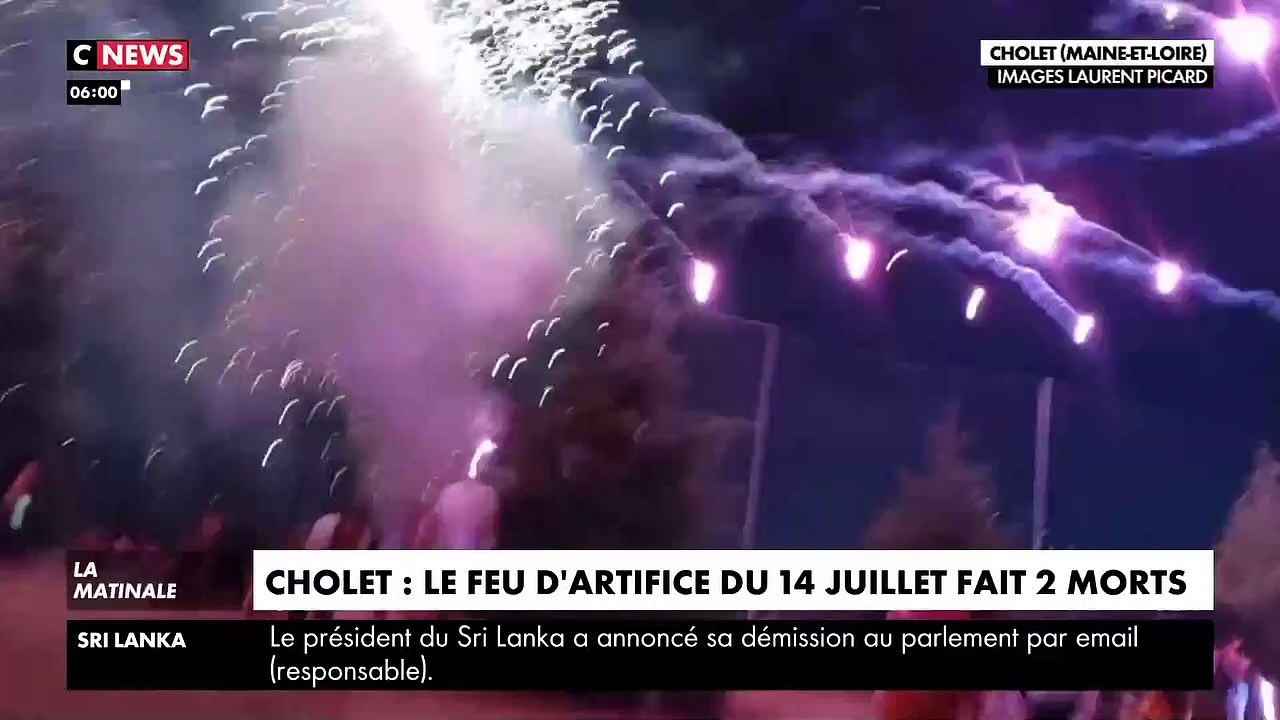 Maine-et-Loire: Un garçon de 7 ans et sa sœur de 24 ans ont été tués lors d'un dramatique «incident de tir» survenu pendant le feu d'artifice du 14 juillet hier à Cholet