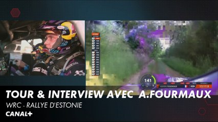 Le tour et l'interview d'Adrien Fourmaux - WRC Rallye d'Estonie