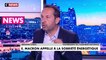 Sébastien Chenu : «Emmanuel Macron ferait bien de commencer par éteindre les lumières de l’Elysée»