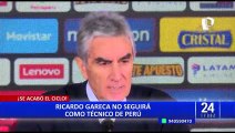 Ricardo Gareca le dice adiós a la Selección Peruana