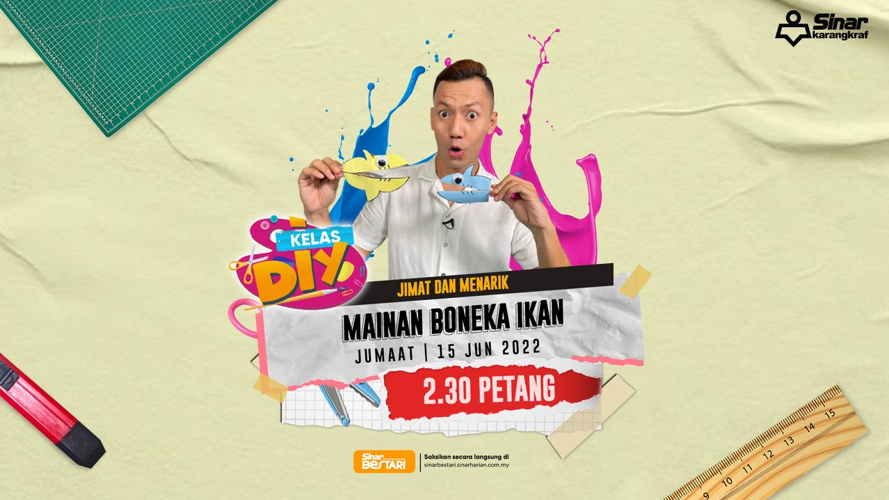Kelas DIY - Mainan Boneka Ikan