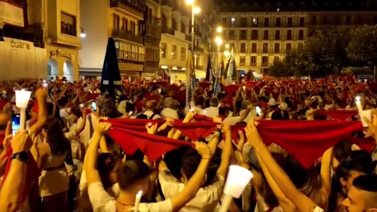 La despedida de San Fermín
