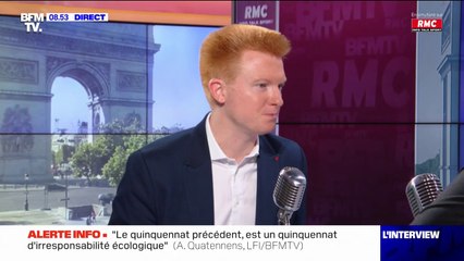 Adrien Quatennens sur les excuses de Caroline Cayeux: "C'est à coup sûr une erreur de casting, même dans les rangs de la majorité ça ne satisfait pas"