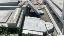 Hasköy Yahudi Mezarlığı'nda mezar taşlarını kırdılar -3