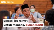 Guna masalah, selesai isu rakyat untuk menang PRU15, bukan 1MDB, kata Saifuddin