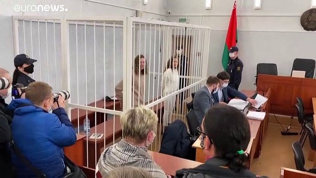 Un tribunal bélarusse condamne la journaliste Katerina Bakhvalova à huit ans et trois mois de prison pour trahison d'Etat lors d'un procès tenu secret