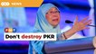 You’re free to go, don’t become enemies within, says Wan Azizah
