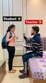 Student ‍ Vs Teacher ‍ ~ Classroom Comedy  ~ @Priyal Kukreja ~ Dushyant Kukreja #shorts