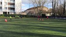 Entraînement école de foot