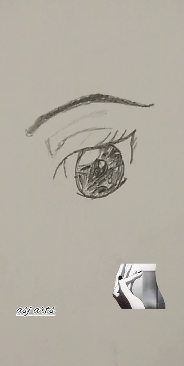Draw anime eye