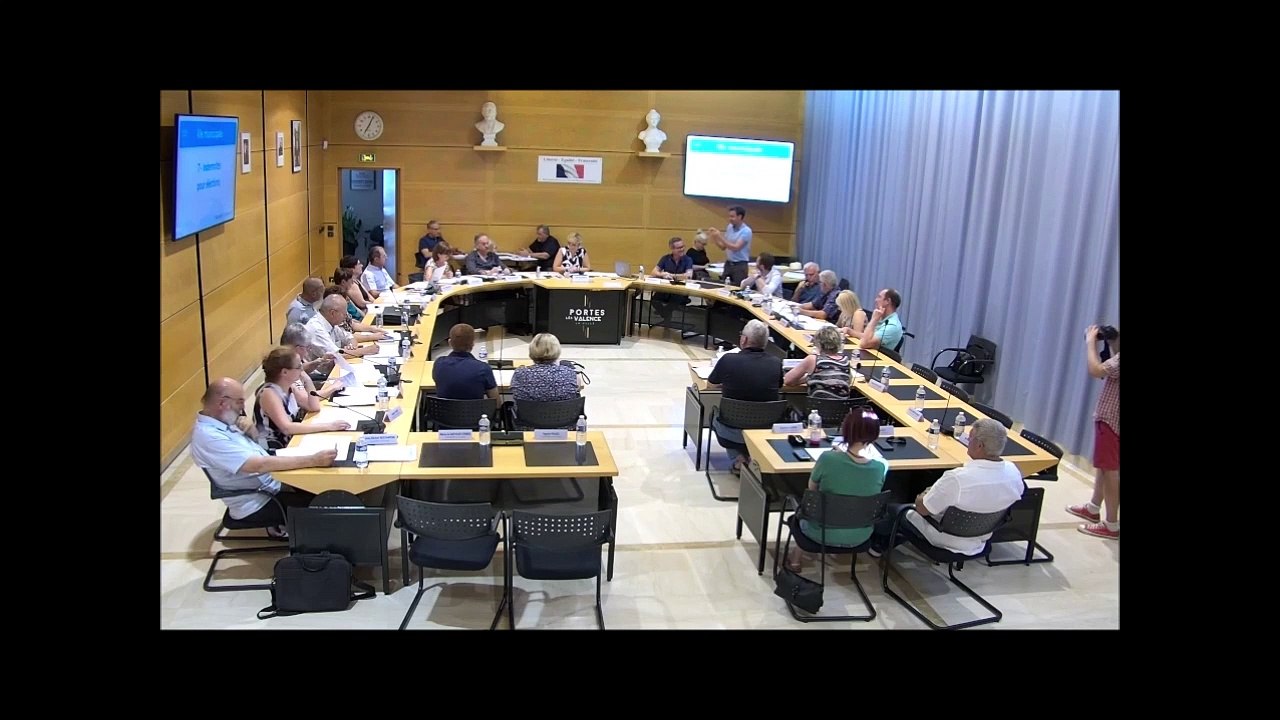 Vidéo du Conseil municipal du 11/07/2022 (partie 2/2)