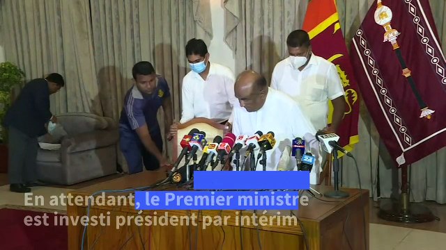 Sri Lanka: nuit de fête dans les rues de Colombo après la démission du président Rajapaksa