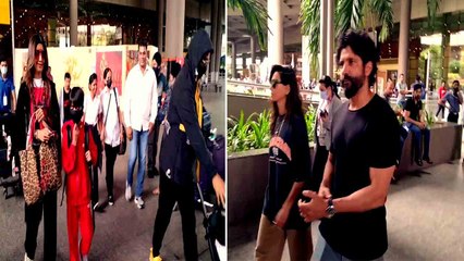 Shilpa Shetty के अलावा ये स्टार्स दिखे एयरपोर्ट पर कहां चले ये ? Watch video | FilmiBeat*Bollywood
