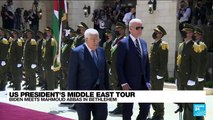 US President Biden meets Palestinian leader ahead of Saudi visit