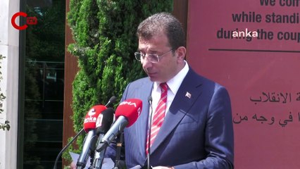 İBB Başkanı Ekrem İmamoğlu: 15 Temmuz'dan çıkartılması gereken en büyük ders budur