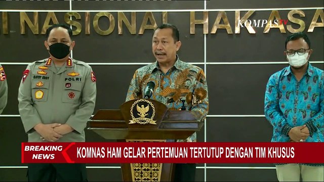 Komnas HAM Gelar Pertemuan dengan Tim Khusus Polri Bahas Kasus Penembakan di Rumah Irjen Ferdy Sambo