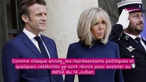 Brigitte Macron : découvrez le prix exorbitant de sa superbe robe pour le défilé du 14-Juillet