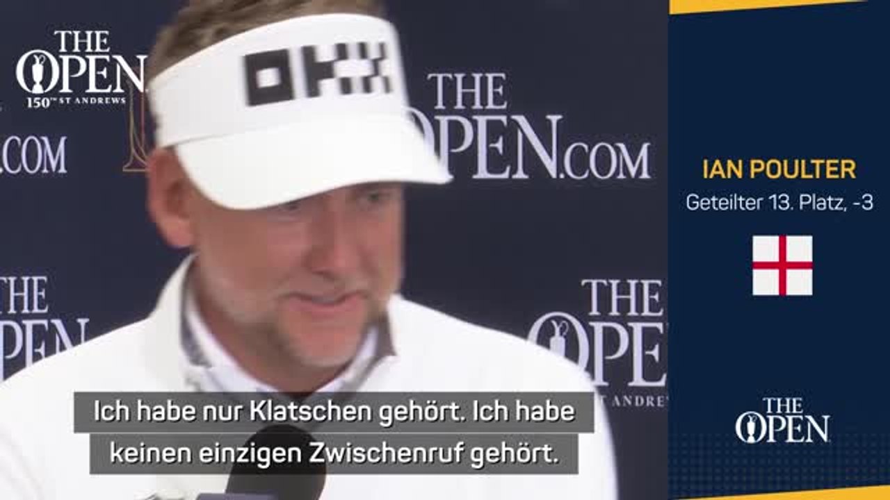 Zwischenrufe bei Open? Das sagen die LIV-Golfer
