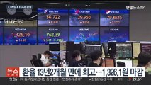 '울트라 스텝' 공포에…환율, 1,320원도 뚫려