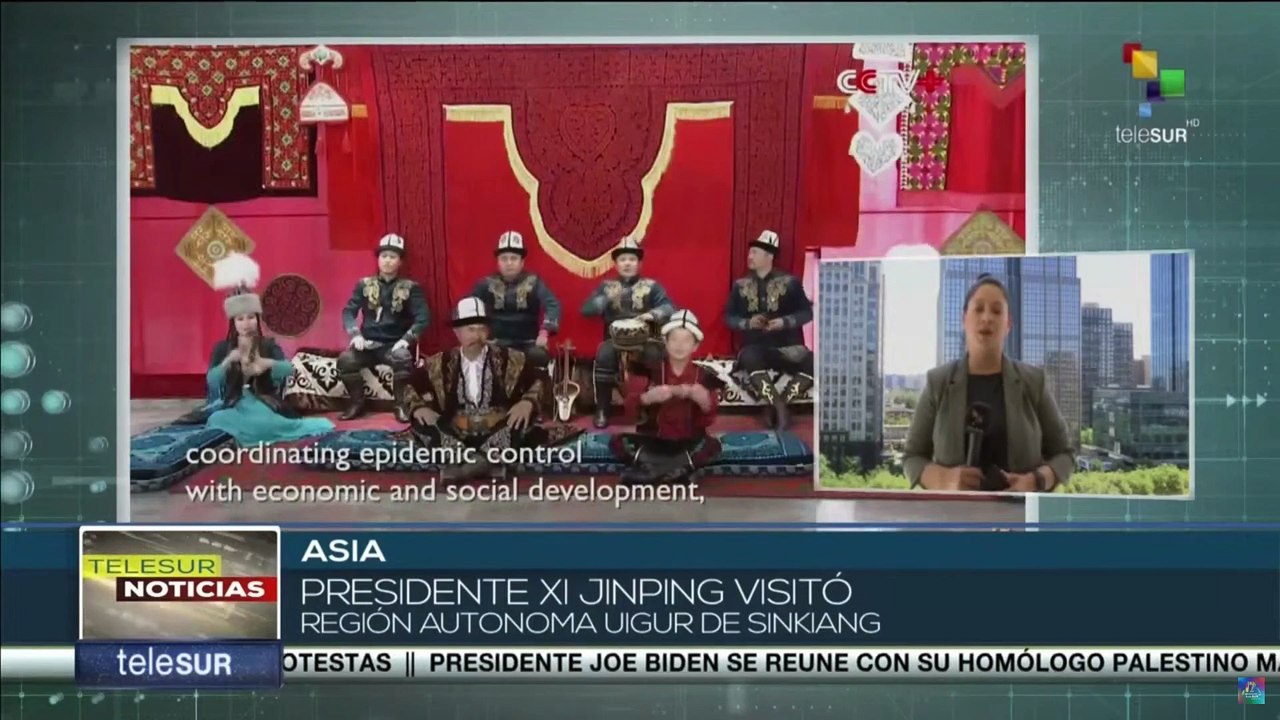 China: Presidente Xi Jinping destaca progreso económico de la región autónoma Uigur de   Sinkiang