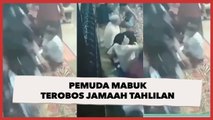 Viral Pengendara Motor Mabuk Terobos Acara Tahlilan