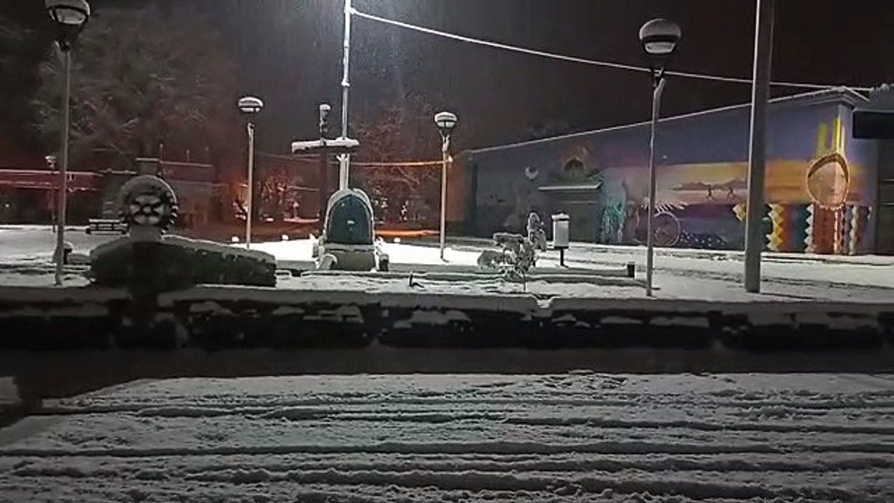 Nieve en Uspallata