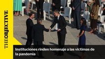 Instituciones rinden homenaje a las víctimas de la pandemia