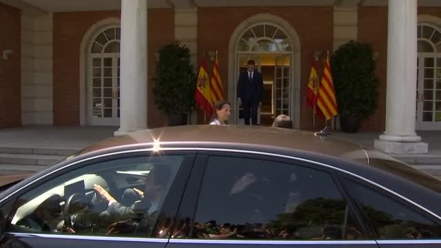 Sánchez y Aragonés se ven las caras en Moncloa