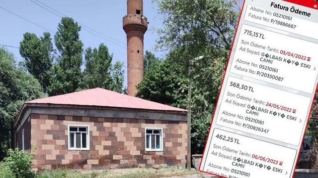 Fatura ödenmedi elektrikler kesildi: Üç gün ezan okunmadı