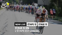 L'étape est lancée / Stage is on - Étape 13 / Stage 13 - #TDF2022