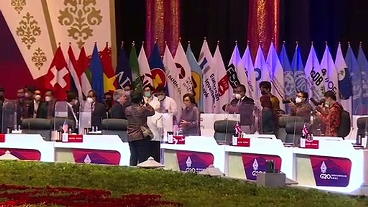 Países occidentales condenan guerra de Rusia contra Ucrania en reunión del G20 en Indonesia