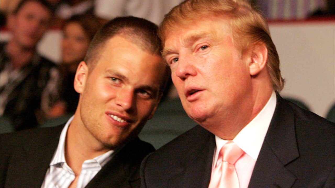 Welches verhältnis hat tom brady zu donald trump?