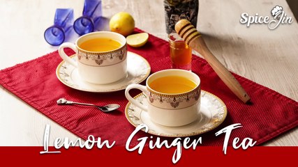 Special Lemon Ginger Tea recipe By SpiceJin