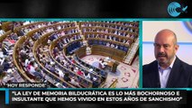 Pedro Rollán: “Sánchez está entregado a Aragonés y le rinde pleitesía para acabar la legislatura”