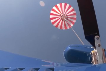 Parachutes pour hélicoptères : comment ça marche ?