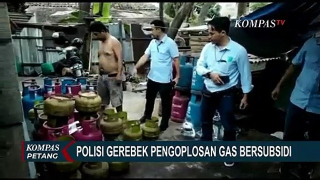 Polisi Gerebek Pengoplosan Gas Subsidi di Serang, Pelaku Oplos Gas 3 KG ke Tabung Gas 12 KG!