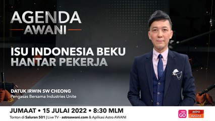 Agenda AWANI: Isu Indonesia Beku Hantar Pekerja