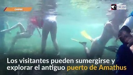 Chipre: crearon el primer parque arqueológico submarino