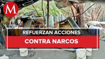 Sedena asesta 71 golpes en zona del Chapo por droga sintética